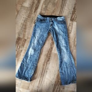 Women’s Boot Cut Jeans - Blue